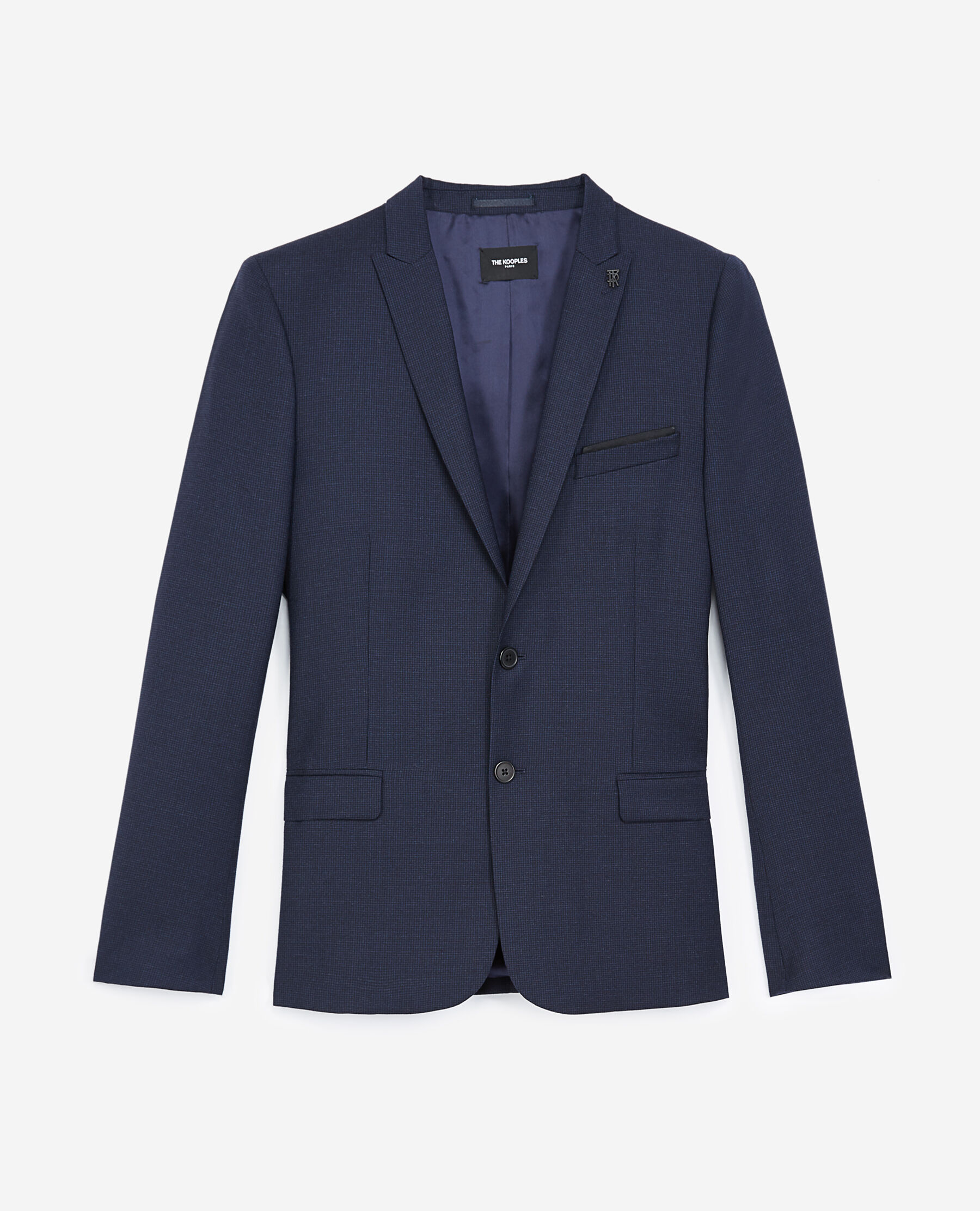 Navy blue best sale evening jacket