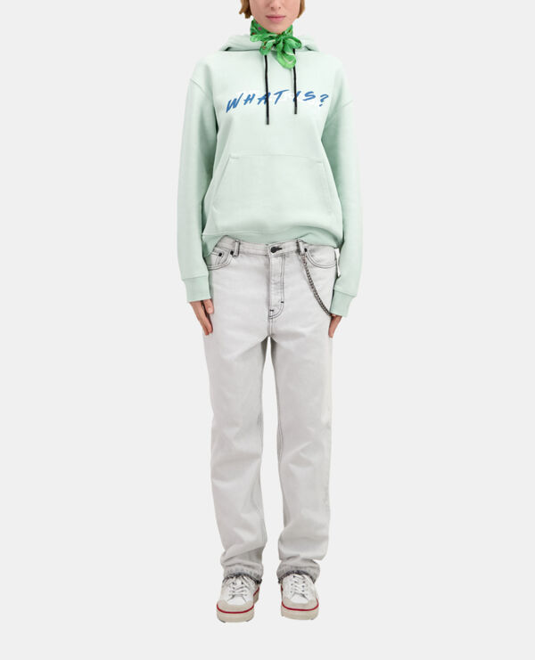 women's light green what is hoodie