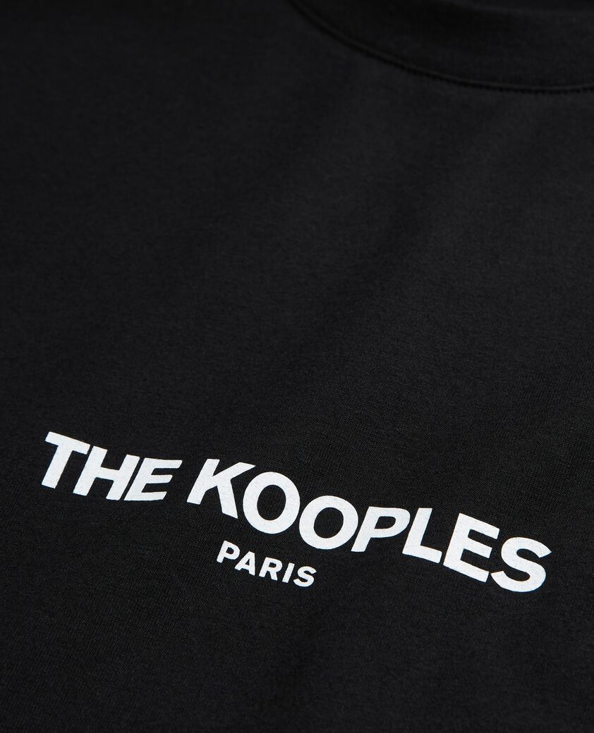 The Kooples HOMBRE BLACK camiseta con logotipo negro