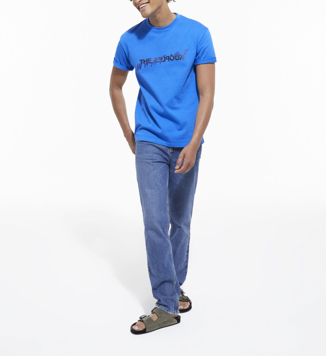 Blue What is T shirt The Kooples US