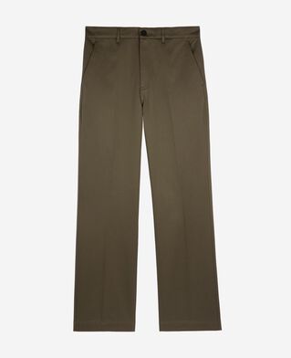 The Kooples HOMME BROWN pantalon droit marron