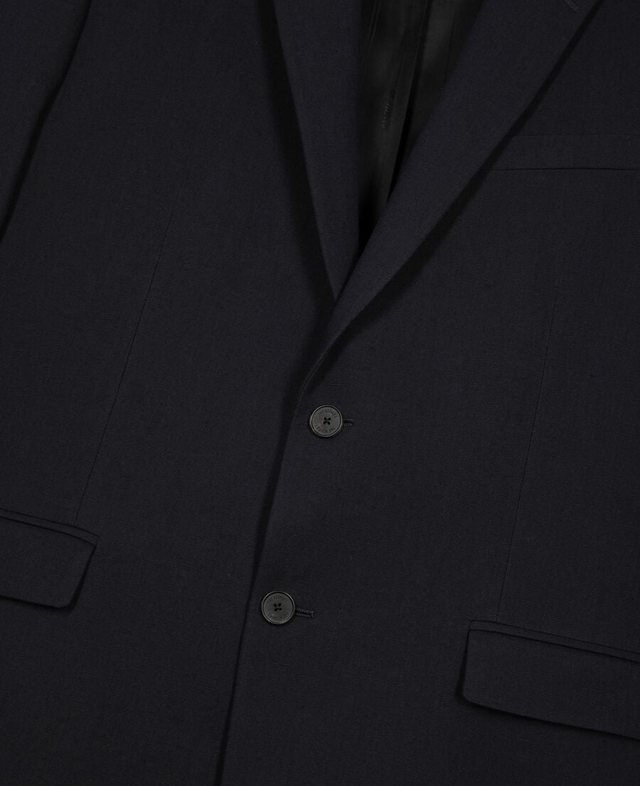 The Kooples MEN NAVY navy blue suit jacket
