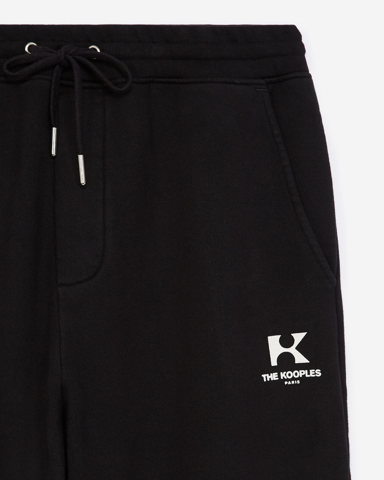 The Kooples HERREN BLACK jogginghose molton schwarz