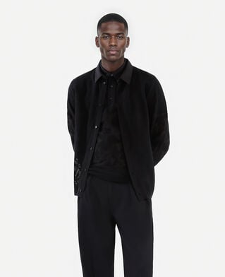 The Kooples MEN BLACK black lace shirt