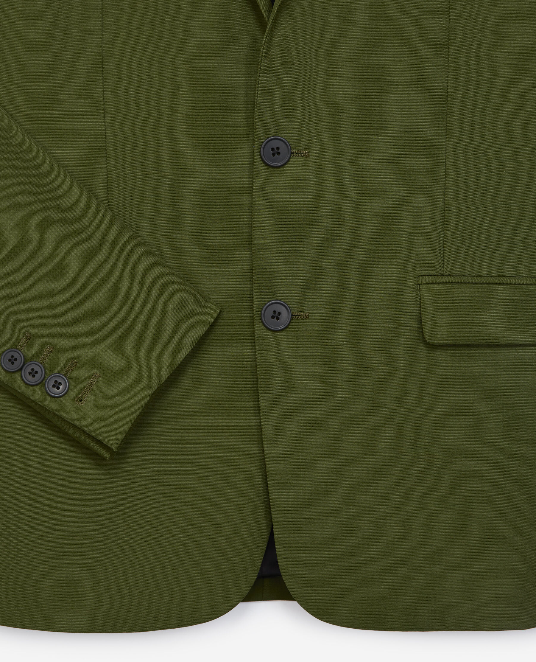 Mens olive green suit jacket discount