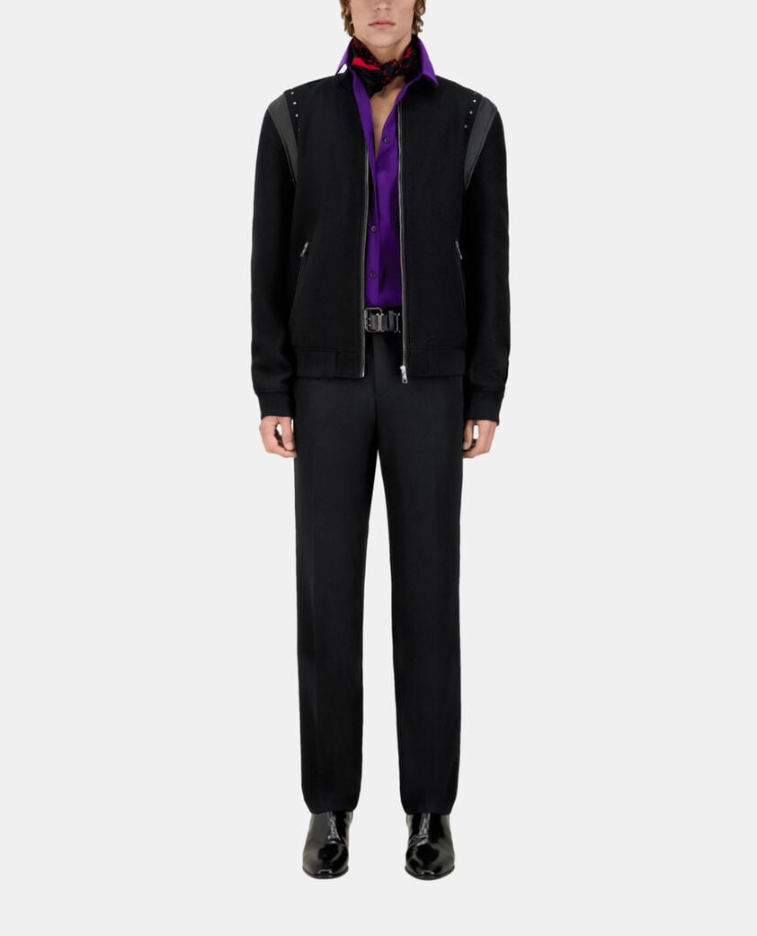 The Kooples HERREN BLACK schwarze jacke mit nieten