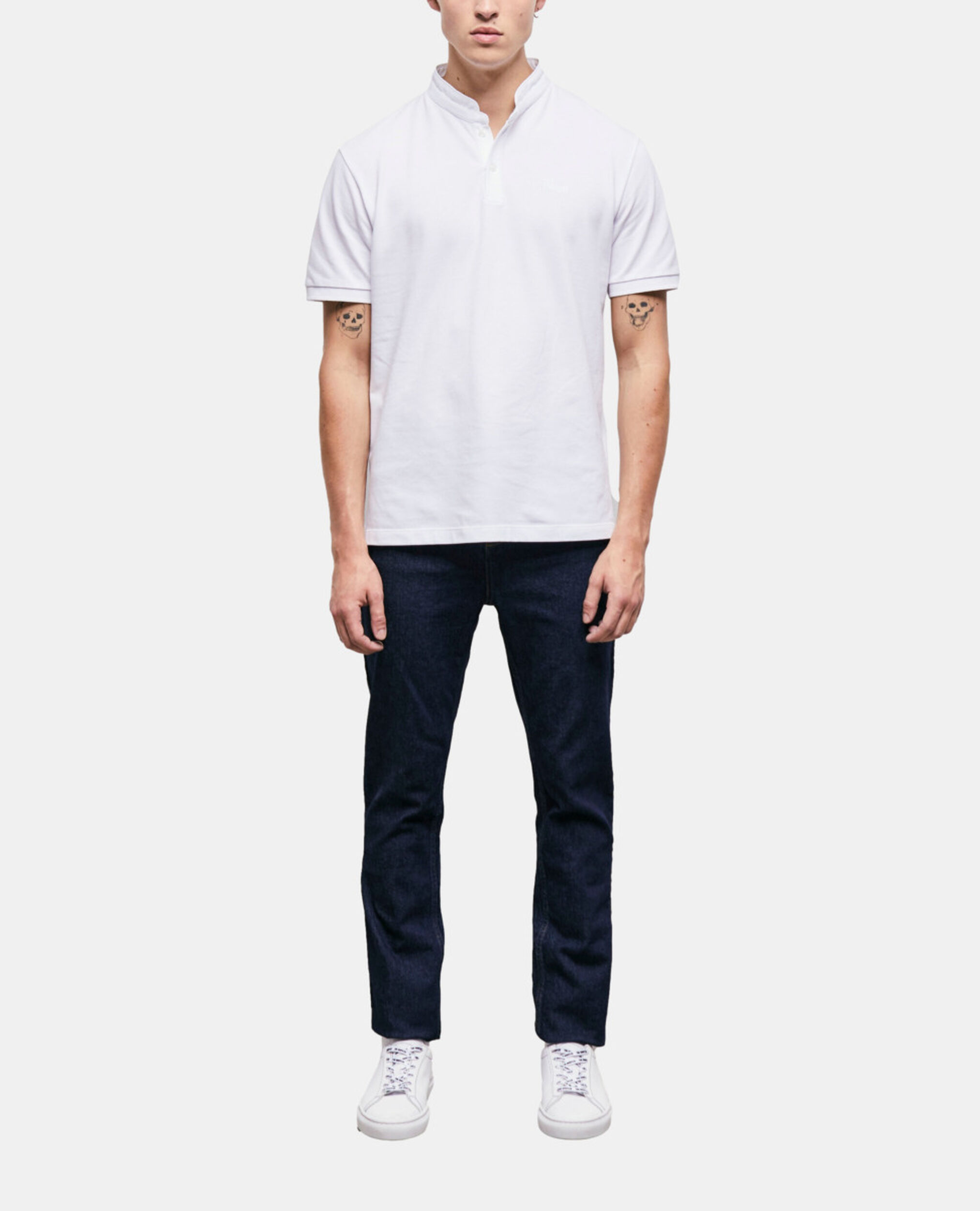 White polo, SNOW WHITE, hi-res image number null