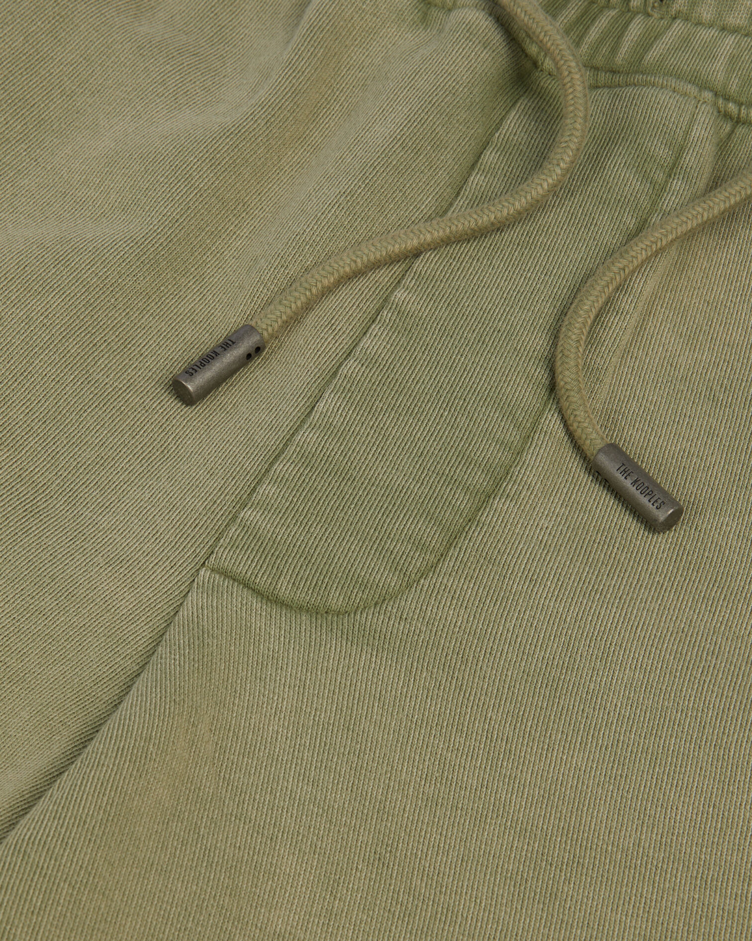 Light green cotton shorts, KAKI GREY, hi-res image number null