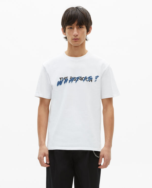 The Kooples HOMBRE WHITE what is camiseta blanca