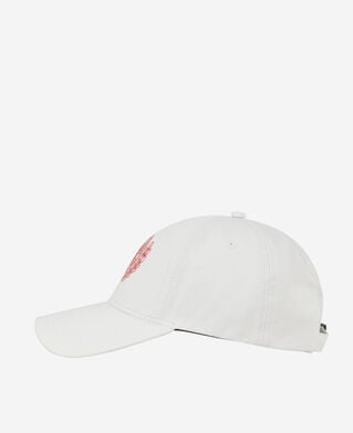 The Kooples MIXED WHITE white cap with blazon
