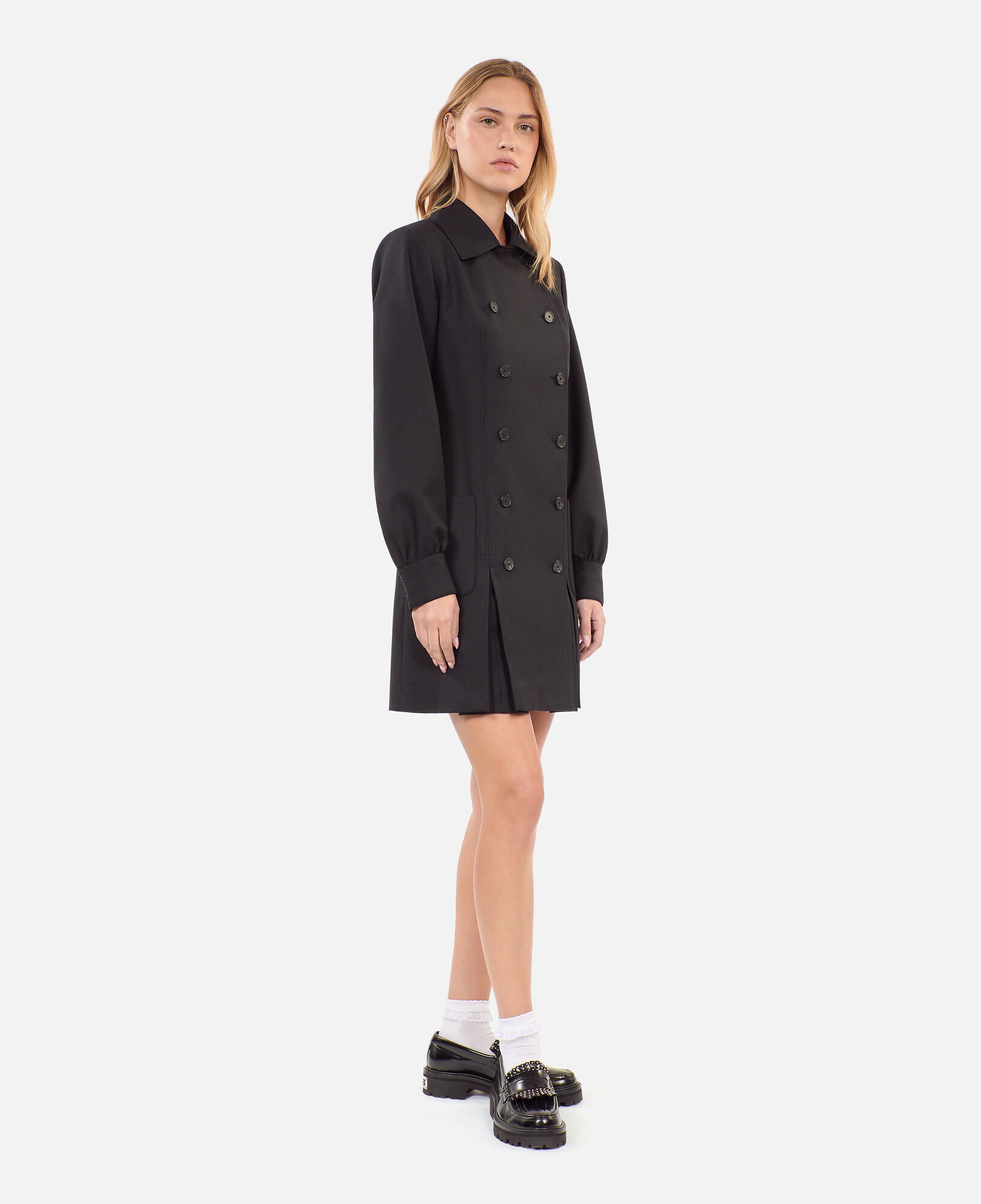 The Kooples MUJER BLACK vestido traje corto negro