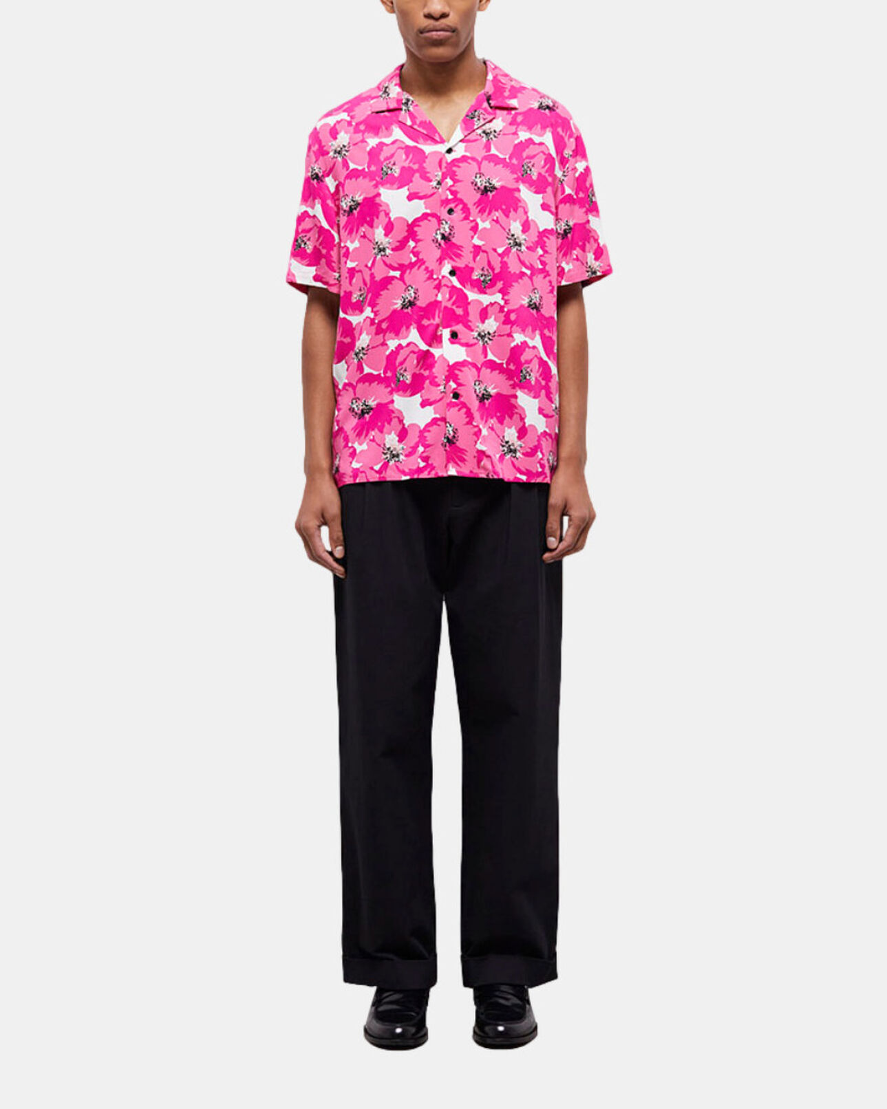 The Kooples HOMBRE PINK camisa informal estampada