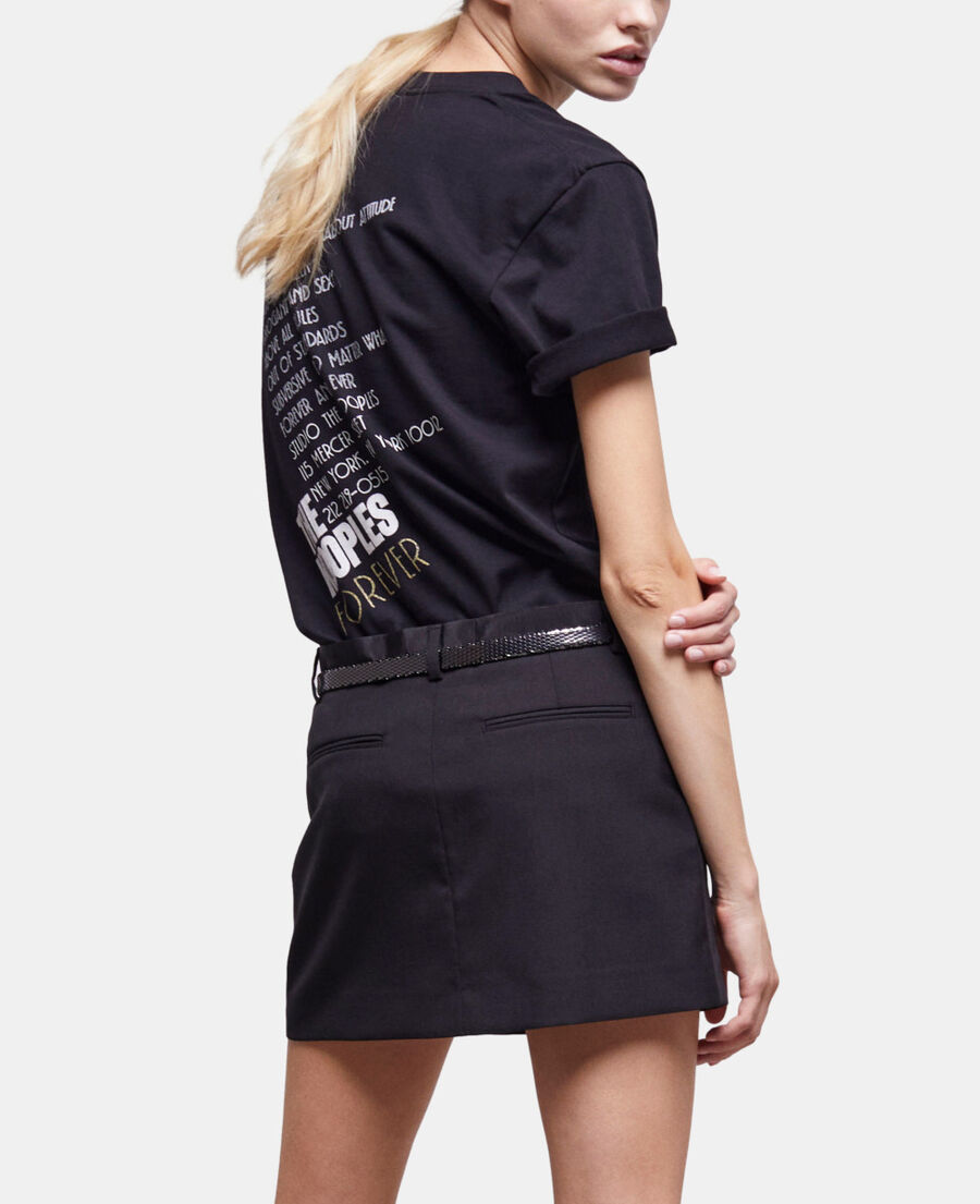 t-shirt with a tiger screen print