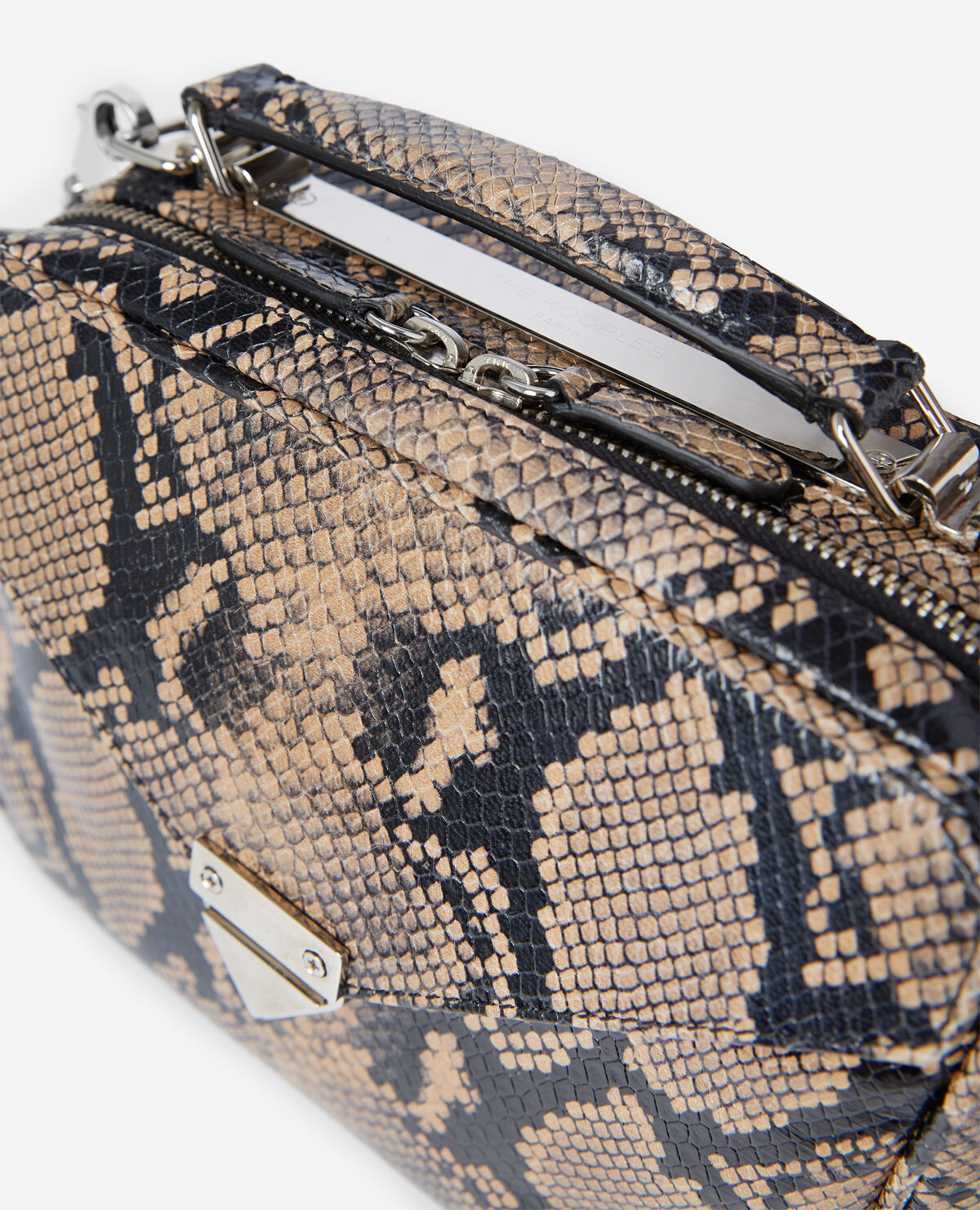 Python Handtasche mit ReiBverschluss Barbara