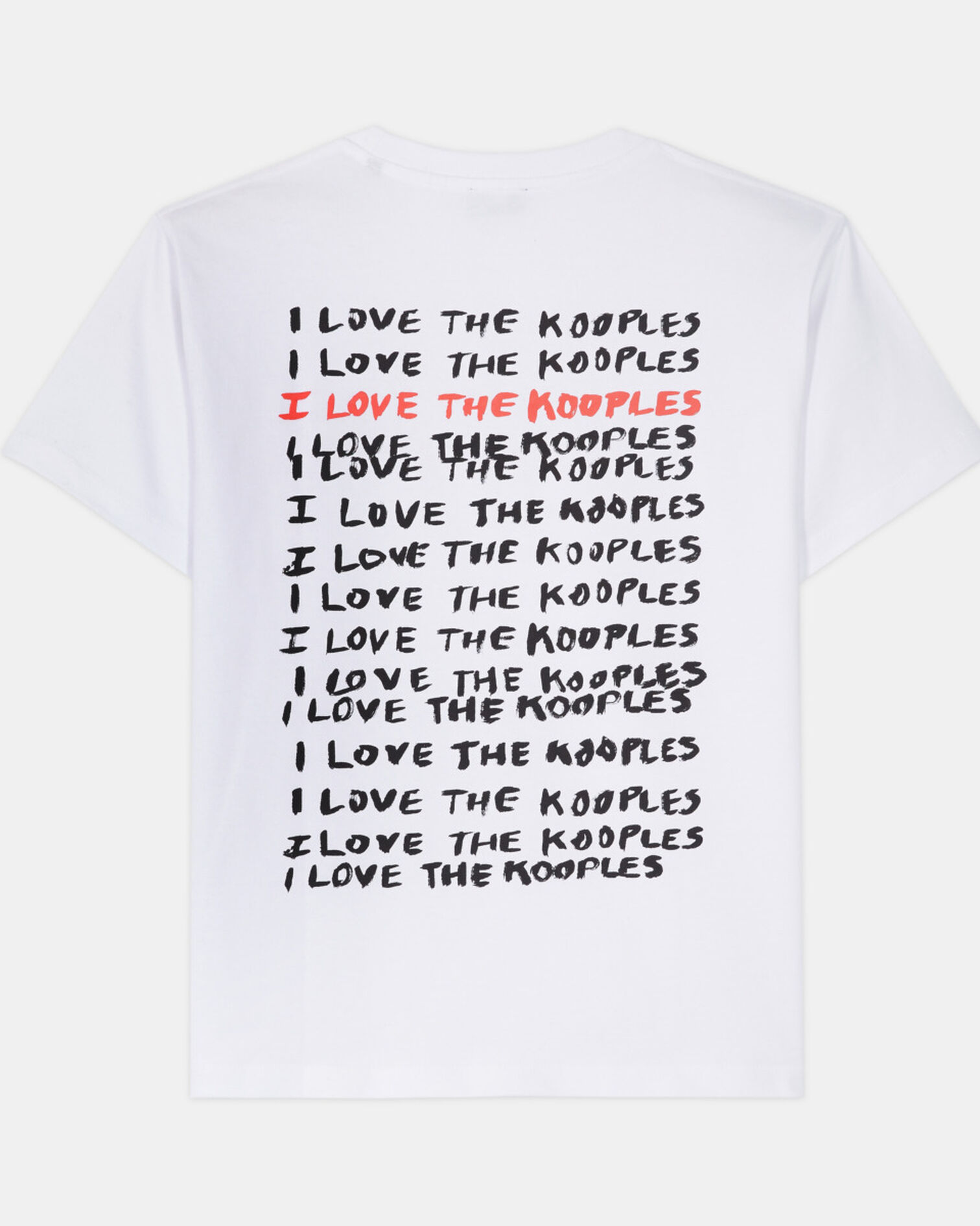 T-shirt Femme I Love Kooples blanc, WHITE, hi-res image number null