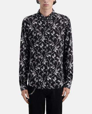 The Kooples H BLACK WHITE printed shirt