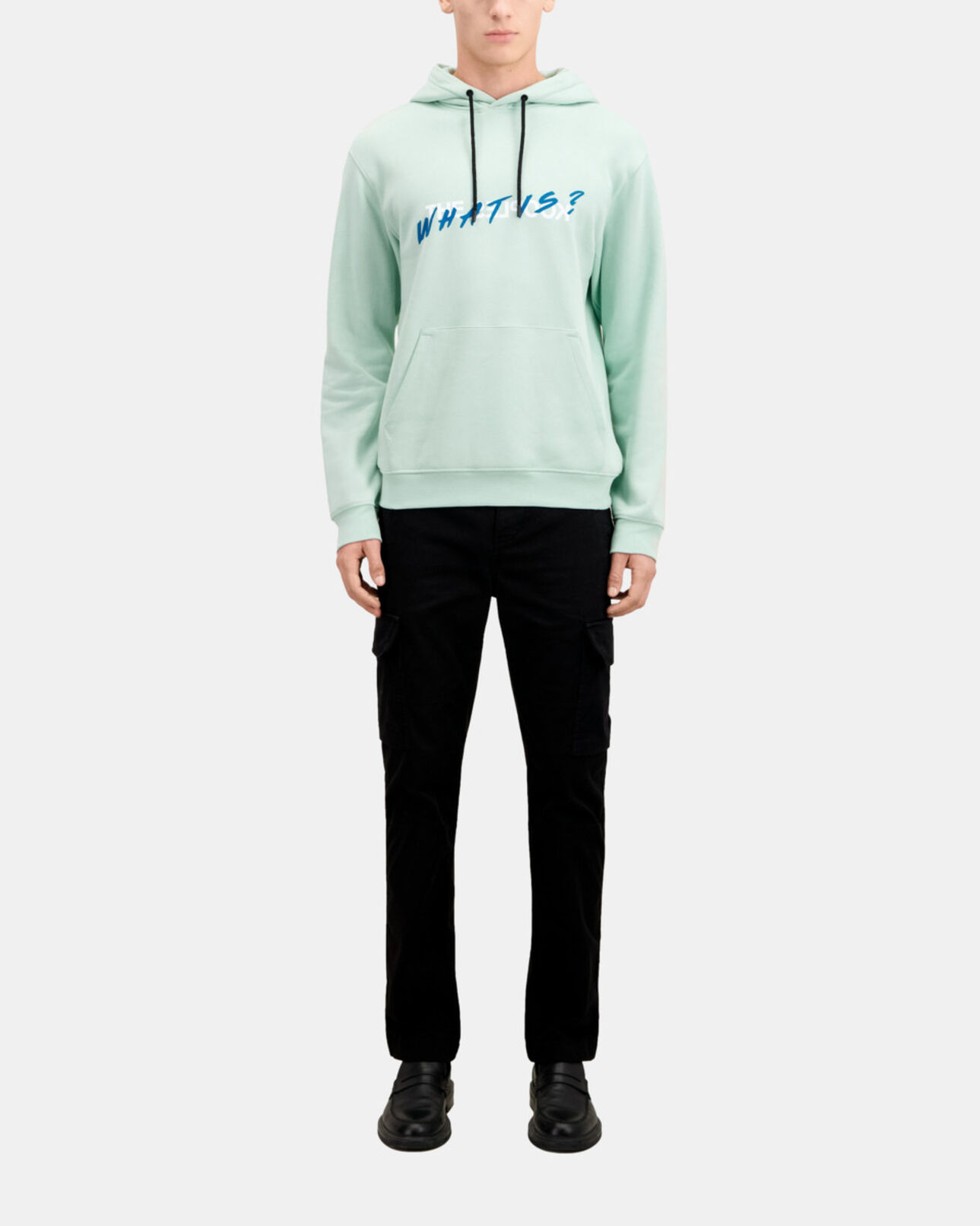 The Kooples MEN OCEAN men's green what is hoodie