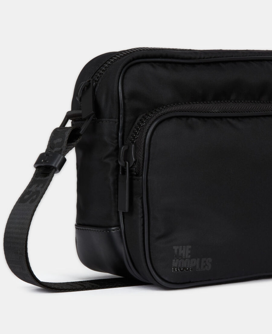 black shoulder bag