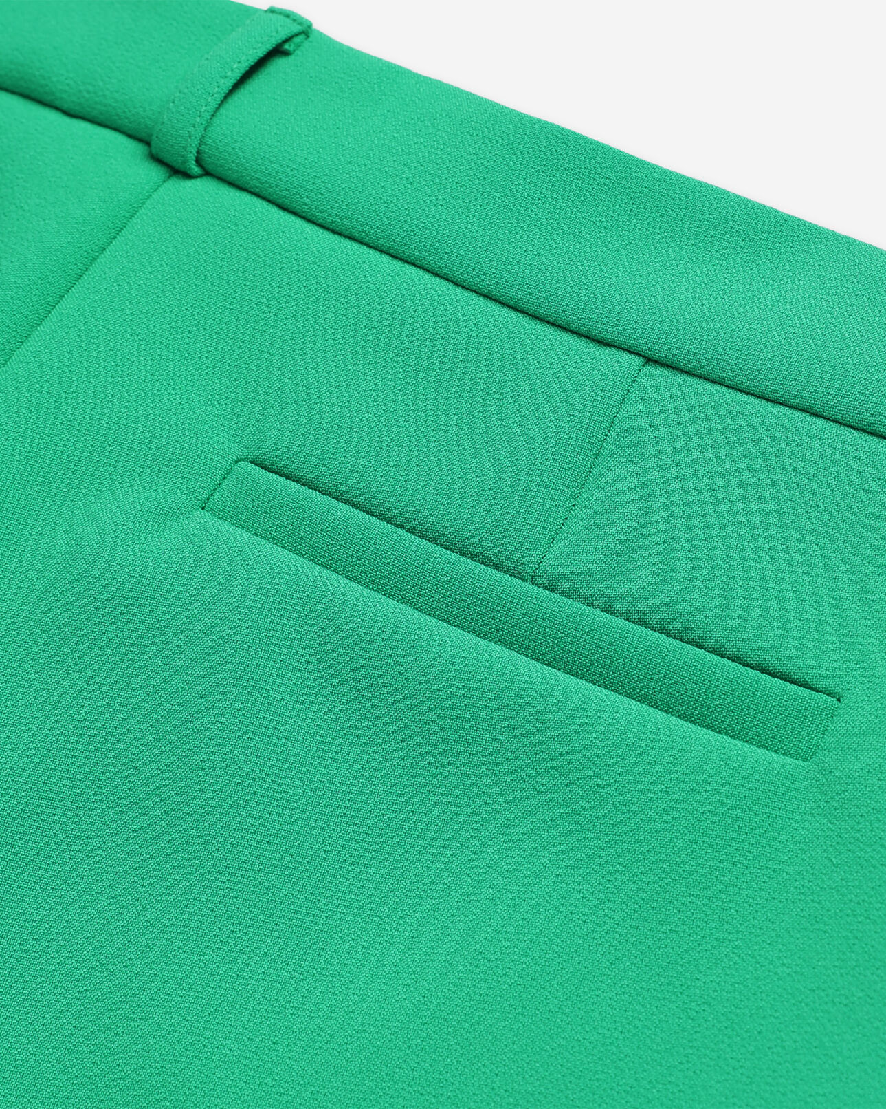 The Kooples F GREEN green crêpe suit shorts