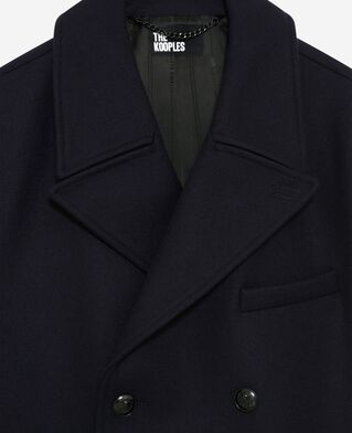 The Kooples MEN NAVY navy pea jacket