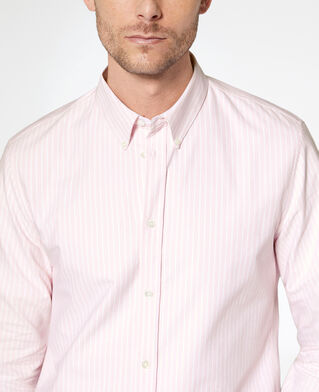 The Kooples H PINK - BLUE white and pink striped shirt