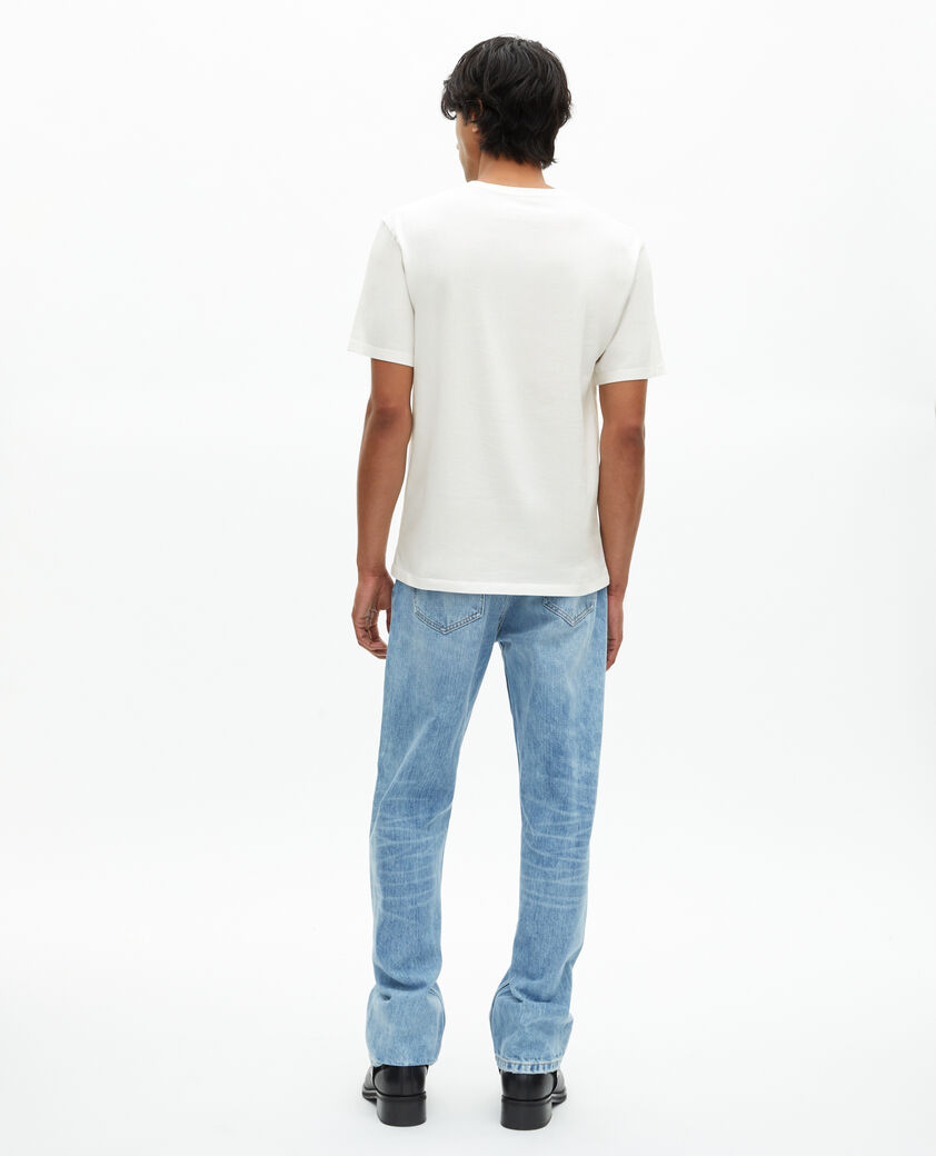 The Kooples UNISEX ECRU gemischtes t-shirt the doors x the kooples ecru