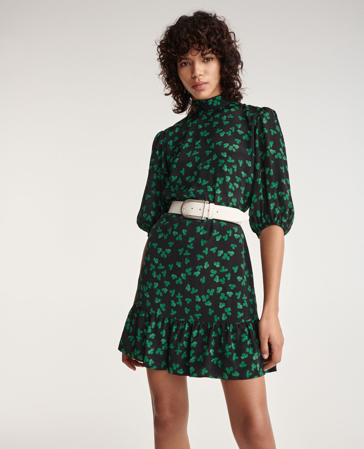Robe a hotsell fleur verte