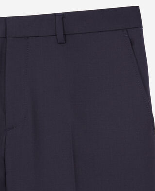 The Kooples HOMME NAVY pantalon de costume bleu marine en laine