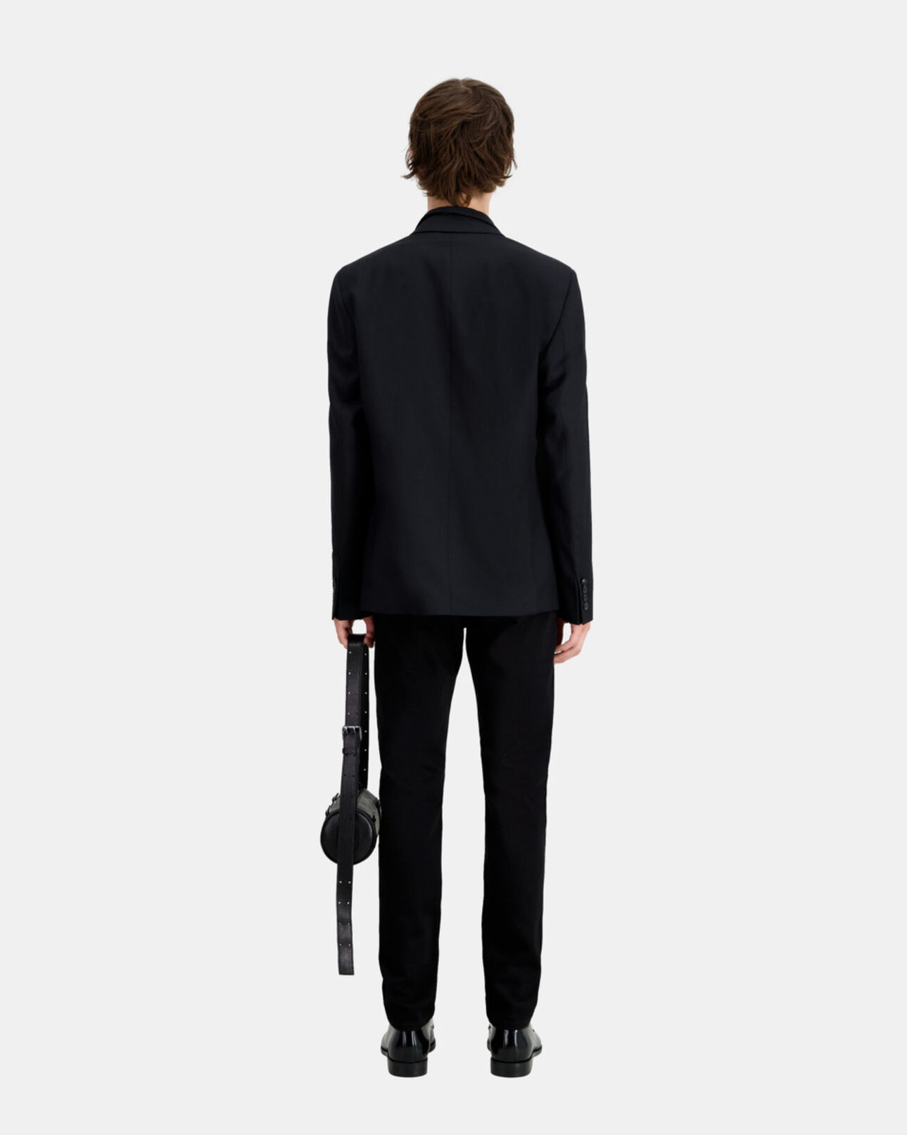 The Kooples HERREN BLACK schwarze anzugjacke aus wolle