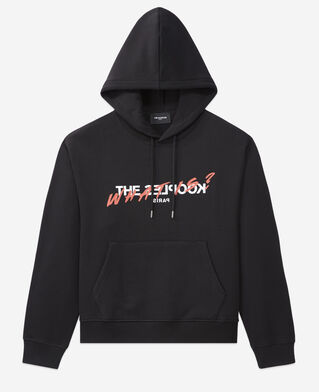 The Kooples FEMME BLACK sweat noir s&eacute;rigraphie what is