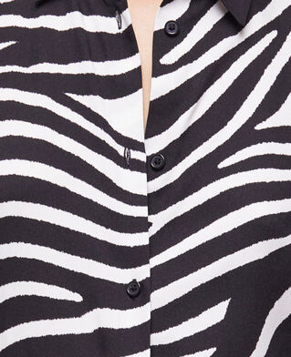 The Kooples F BLACK WHITE printed shirt