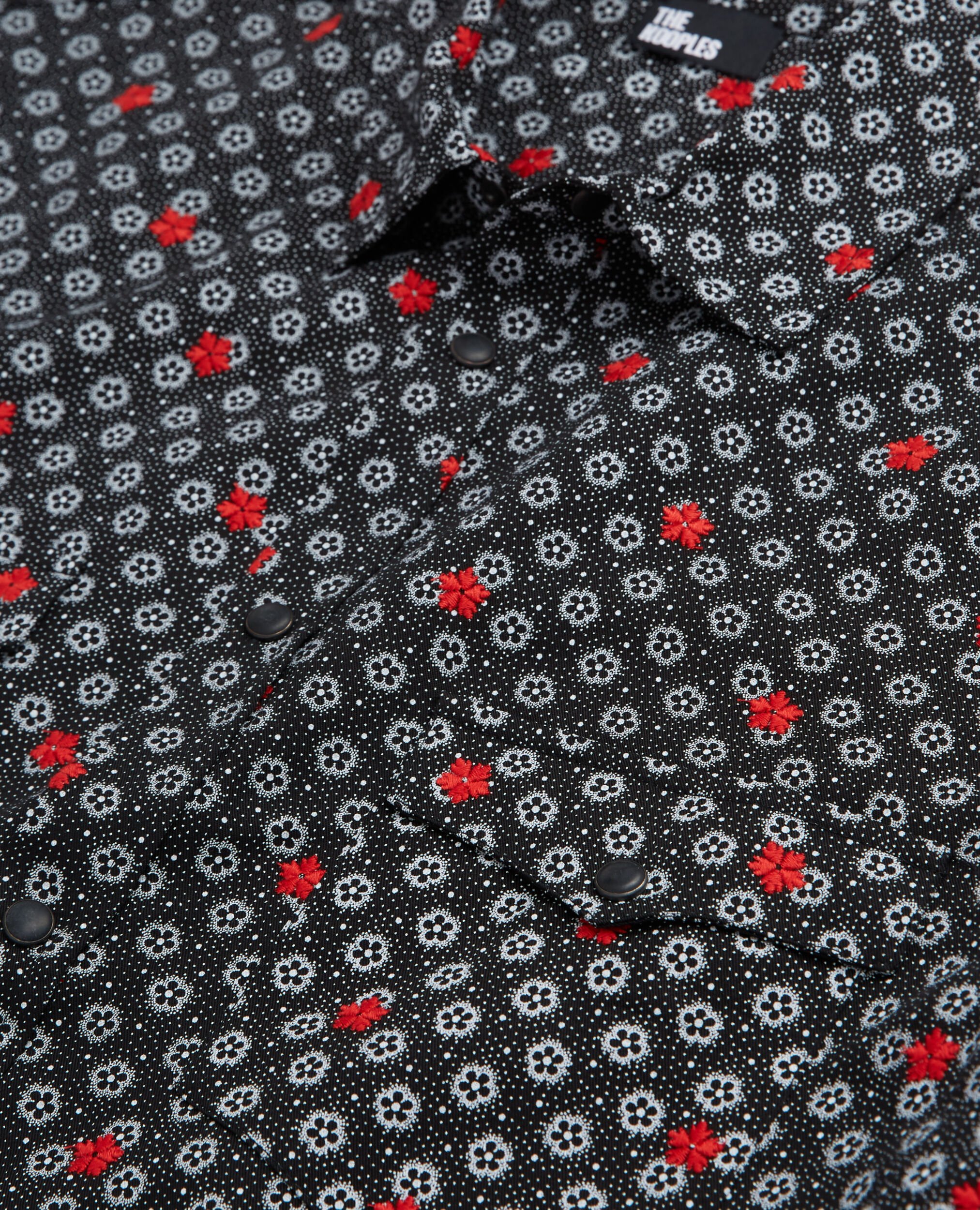 Printed shirt, BLACK, hi-res image number null