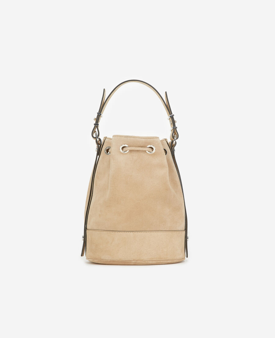 bolso mediano beige tina