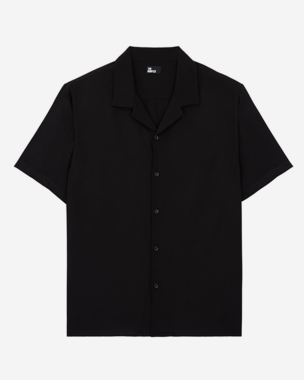 The Kooples HOMME BLACK chemise casual noire