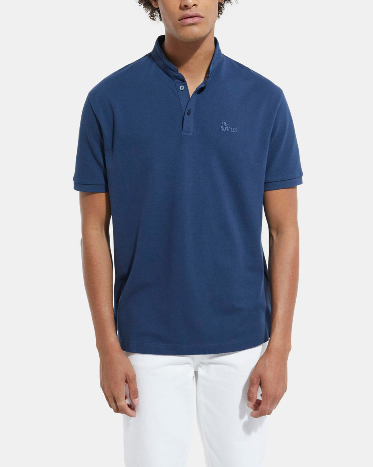 The Kooples MEN NAVY navy blue polo