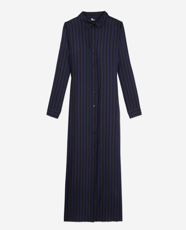 robe longue à rayures