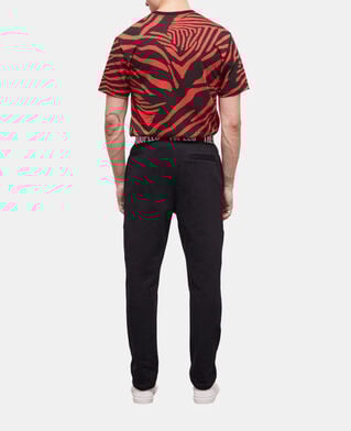 The Kooples MEN BLACK the kooples black logo pants