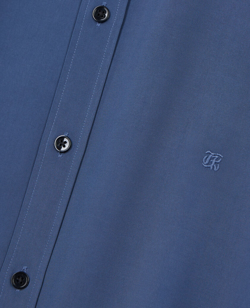 The Kooples HERREN MIDDLE NAVY königsblaues hemd