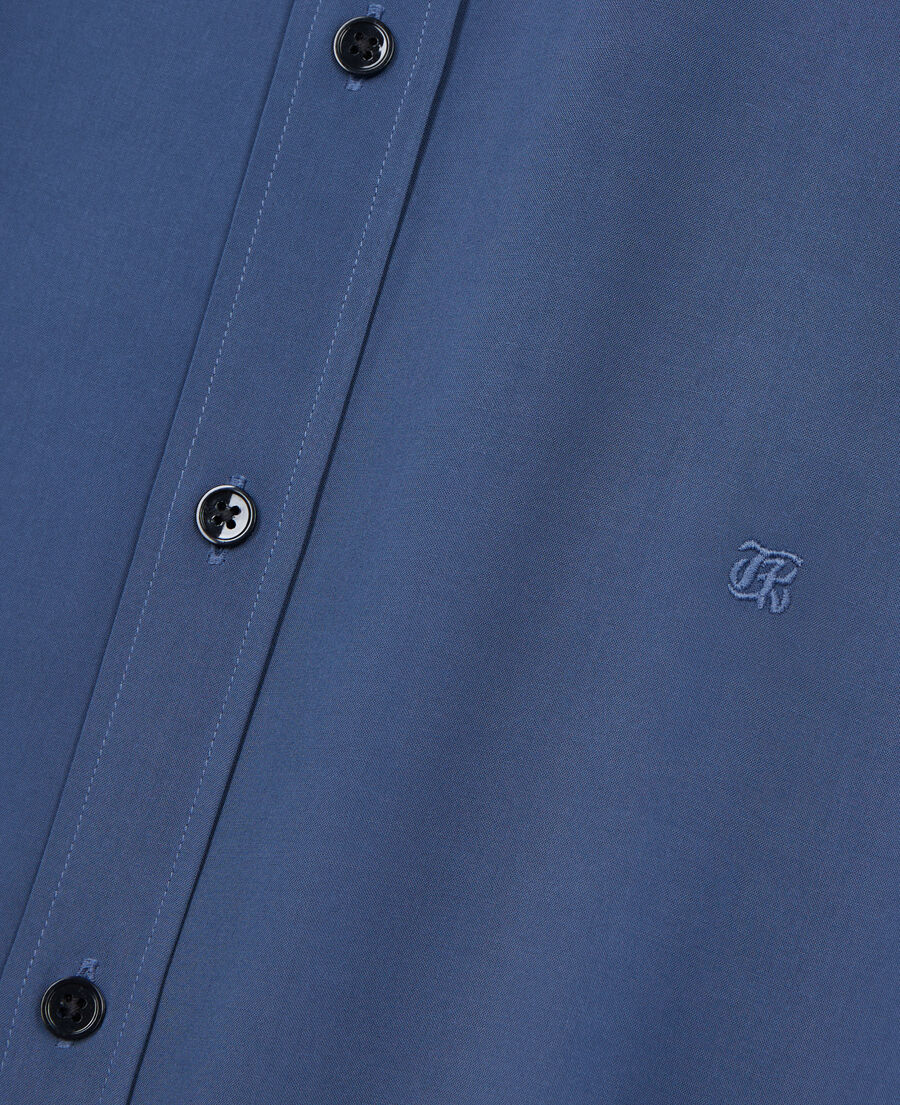 The Kooples HERREN MIDDLE NAVY königsblaues hemd