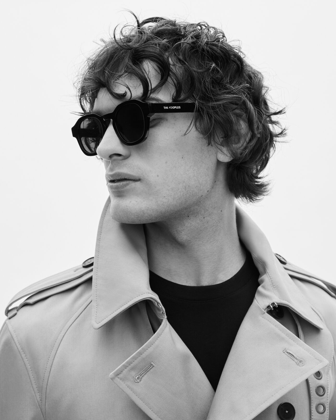 The Kooples HOMME BEIGE trench long beige