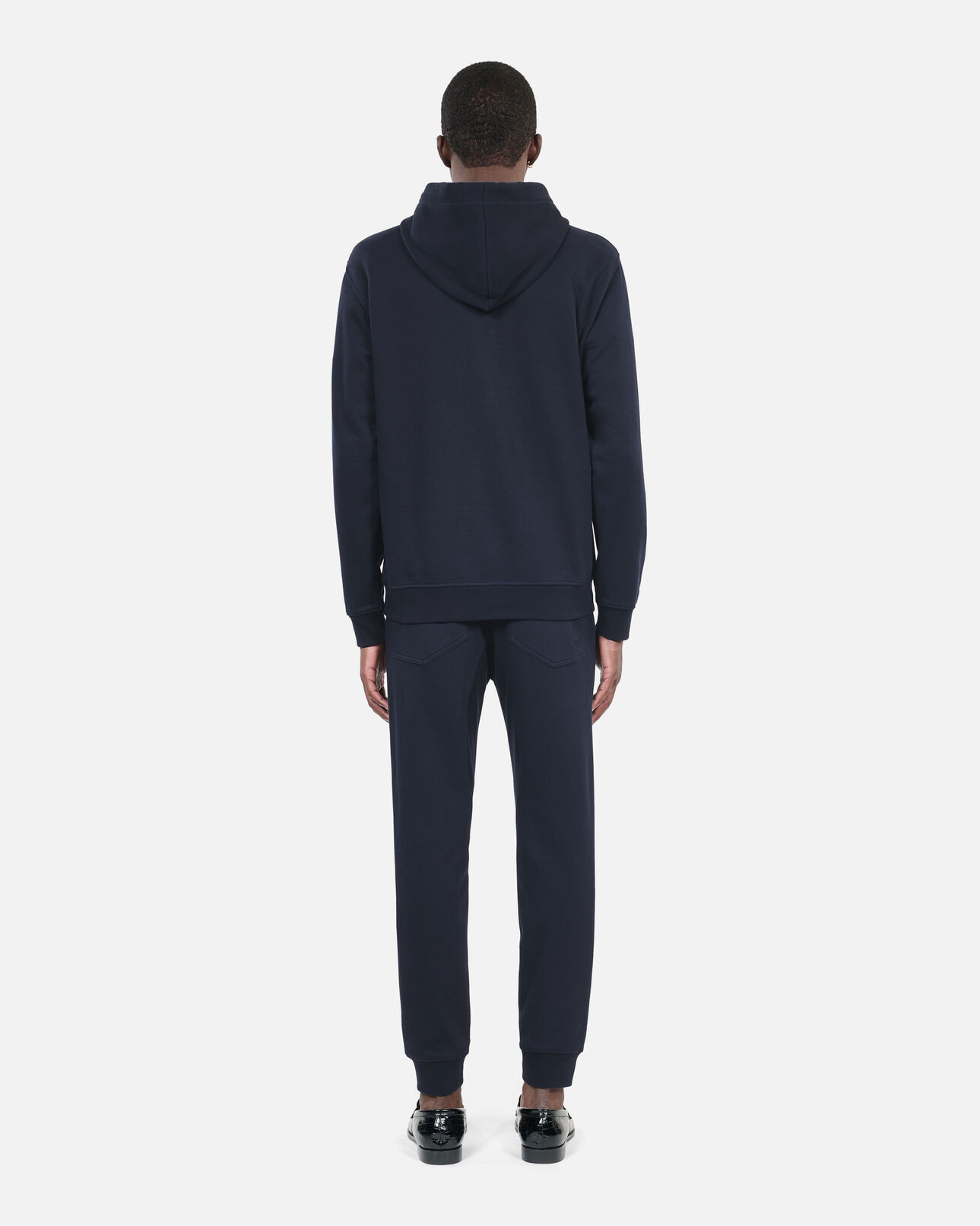 The Kooples MEN NAVY navy blue hoodie