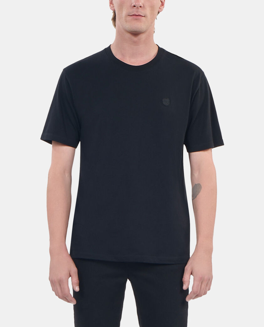 The Kooples HOMME BLACK t-shirt blason noir