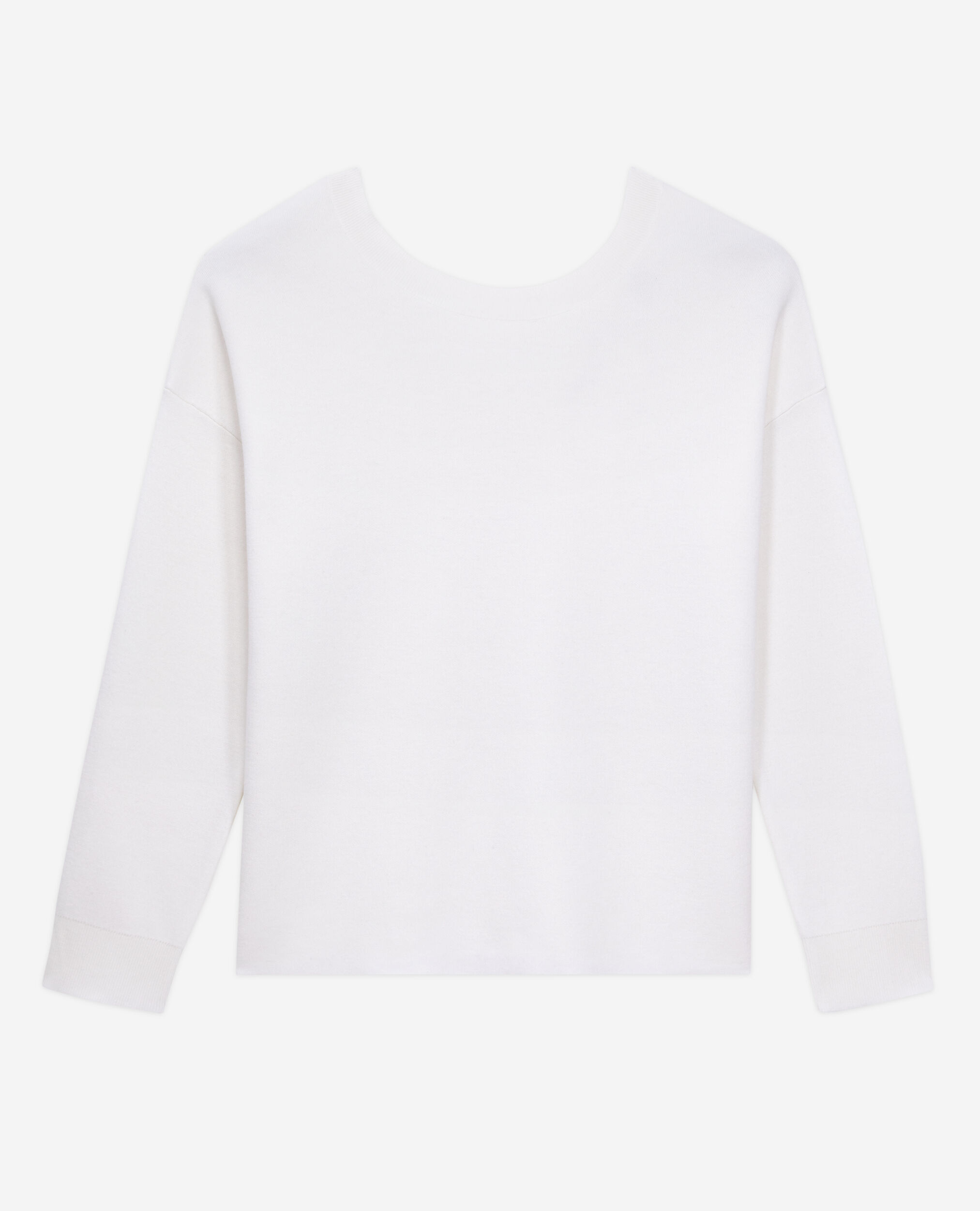 Pull avec boutonnage dans le dos, ECRU, hi-res image number null