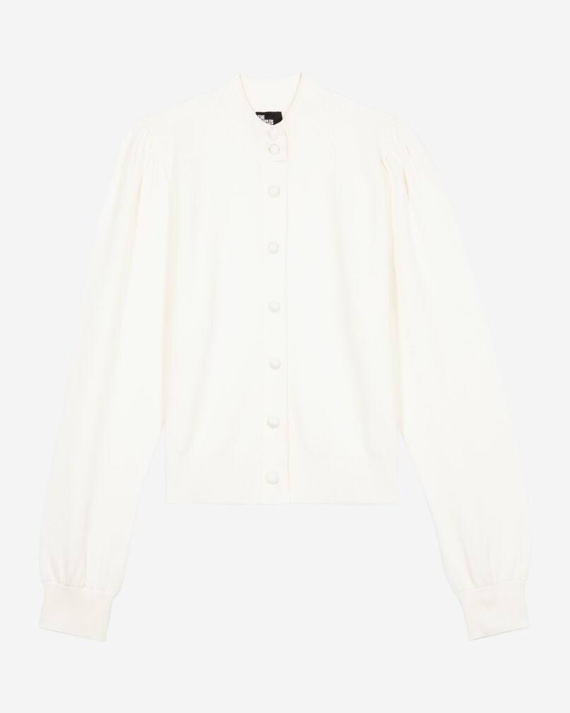 The Kooples MUJER ECRU cárdigan crudo