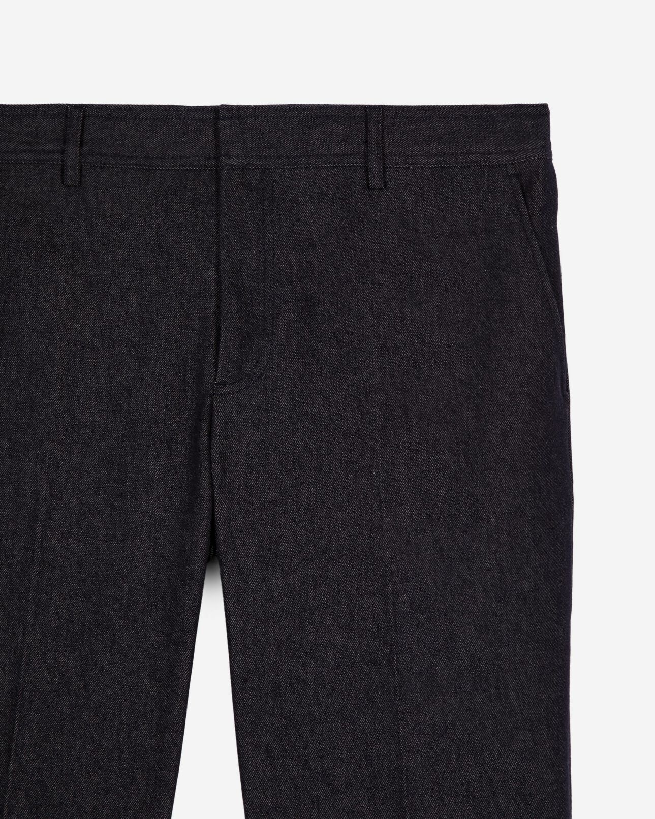 The Kooples HOMBRE NAVY pantalón de traje azul efecto vaquero
