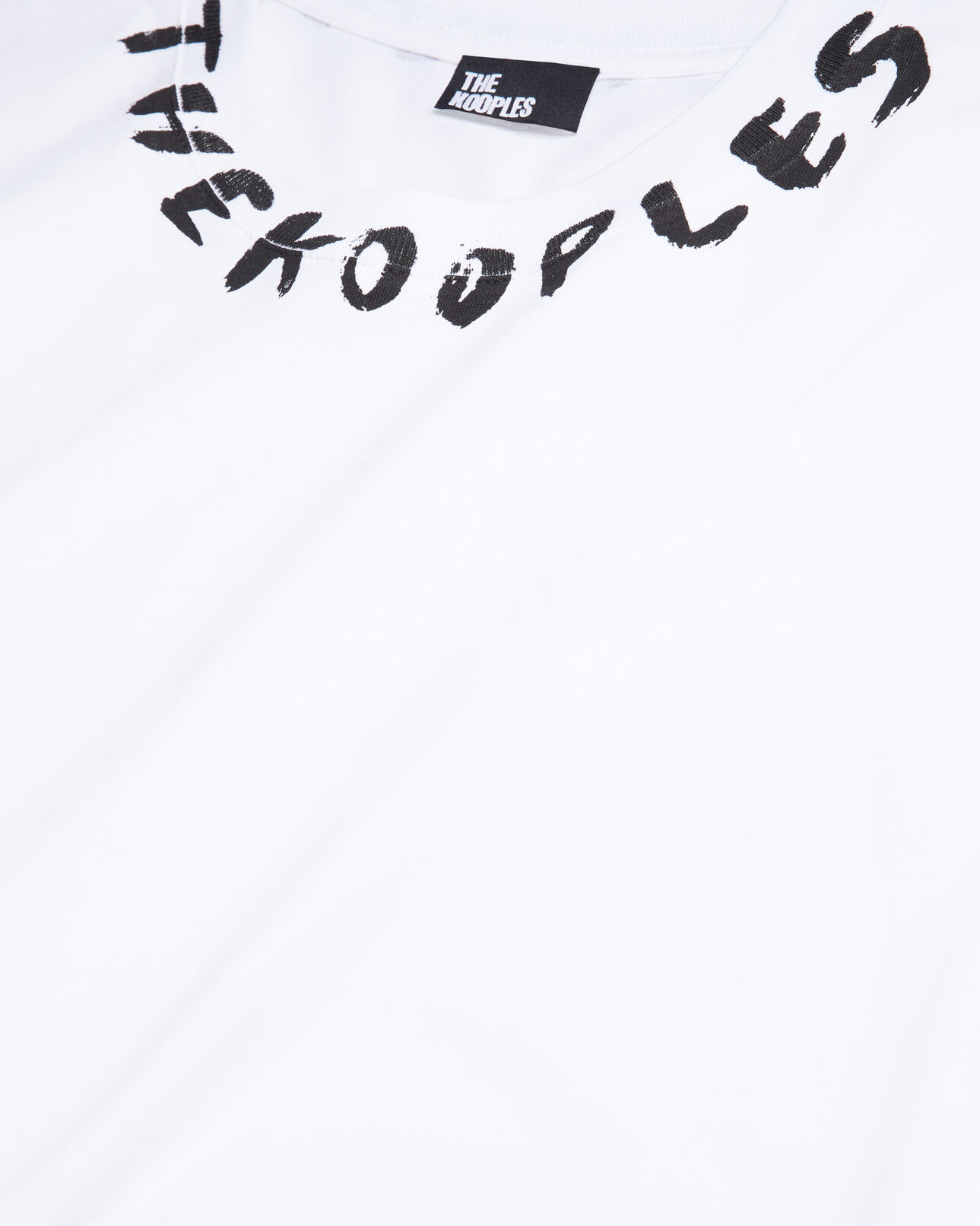 The Kooples HOMME WHITE t-shirt homme blanc avec logo