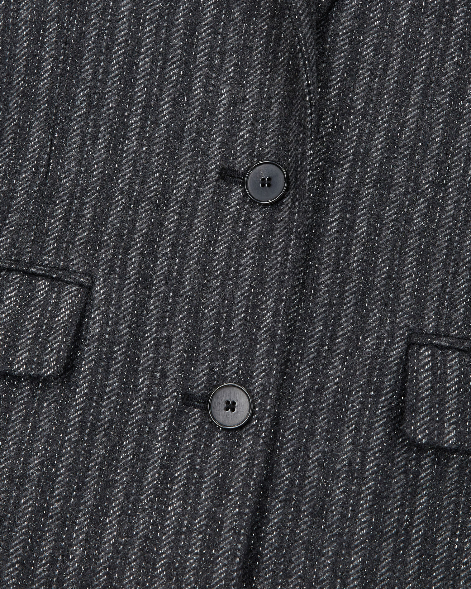 Veste à rayures grise, BLACK, hi-res image number null