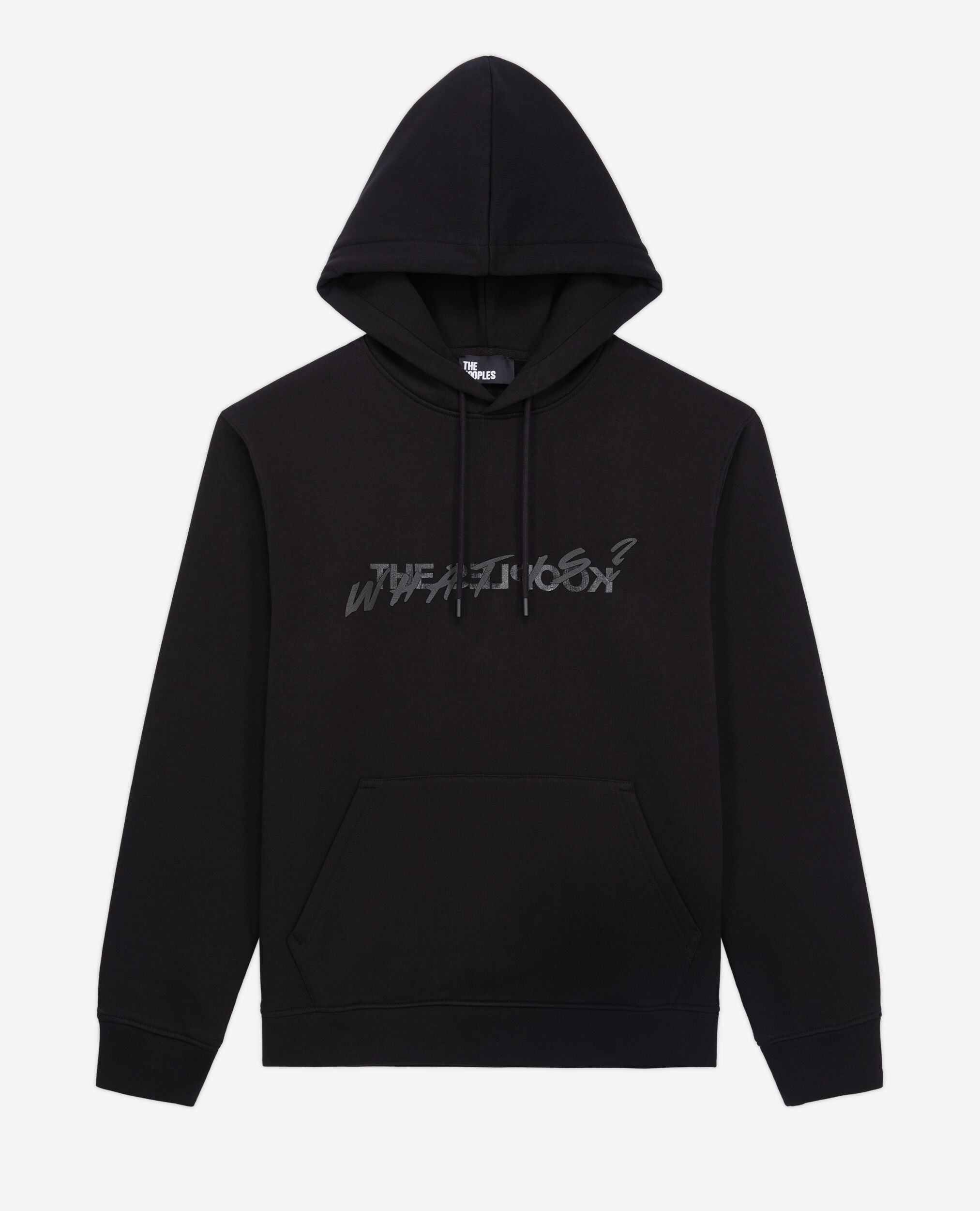 Black What is hoodie, BLACK, hi-res image number null