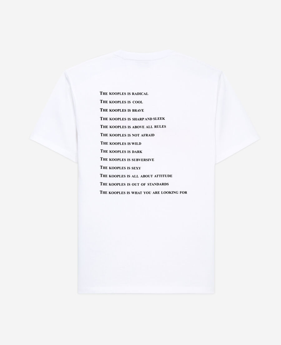 t-shirt homme what is blanc
