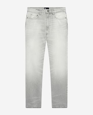 The Kooples MEN GREY light gray straight jeans